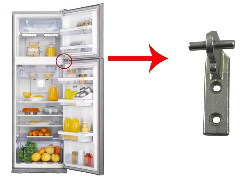 Dobradica intermediaria geladeira electrolux df36 dfn42 dfn39